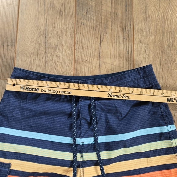 Billabong Boys Youth Multicolor Striped Shorts Size 28 - Picture 5 of 6